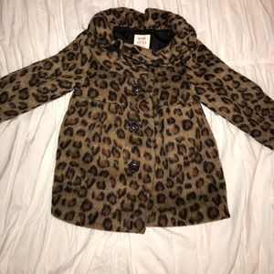 Old navy leopard winter coat